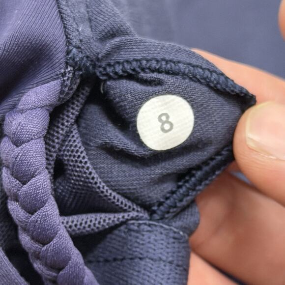 Lululemon Wandering Yogi Halter! Cadet Blue! Size 8 Tank Top W1A26S - Picture 6 of 7